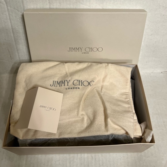 JIMMY CHOO Embossed Lizard Pumps - Picture 14 of 16